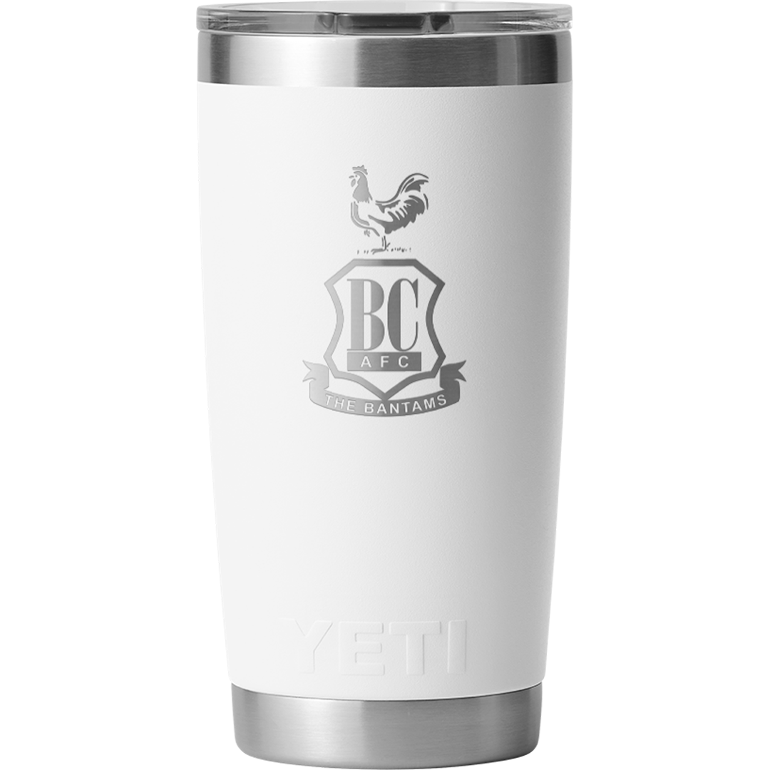 BCAFC YETI R20 Tumbler White