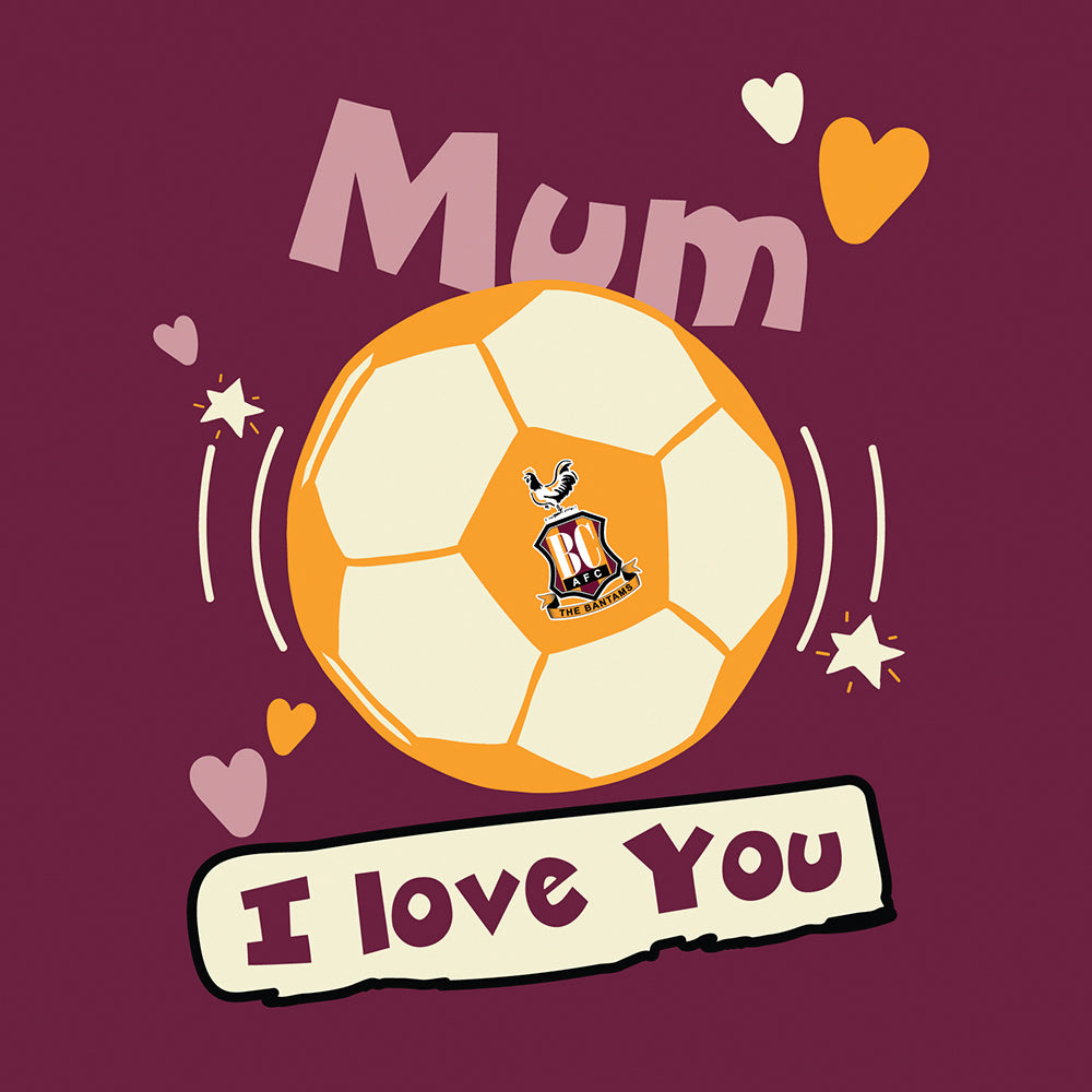 BCAFC Mum, I Love You Mug & Card