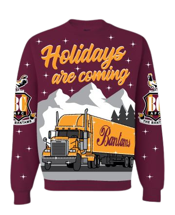 Holidays are best sale coming christmas jumper