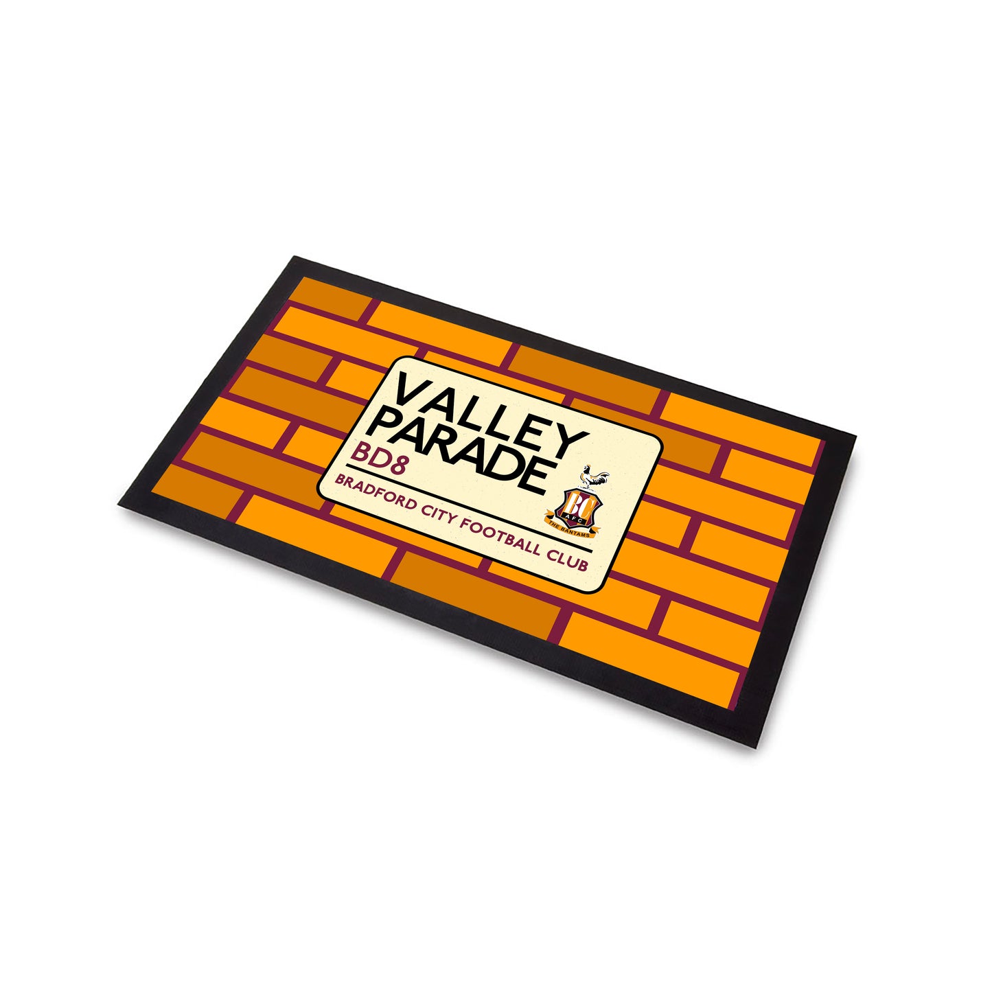BCAFC VP Road Sign Bar Runner
