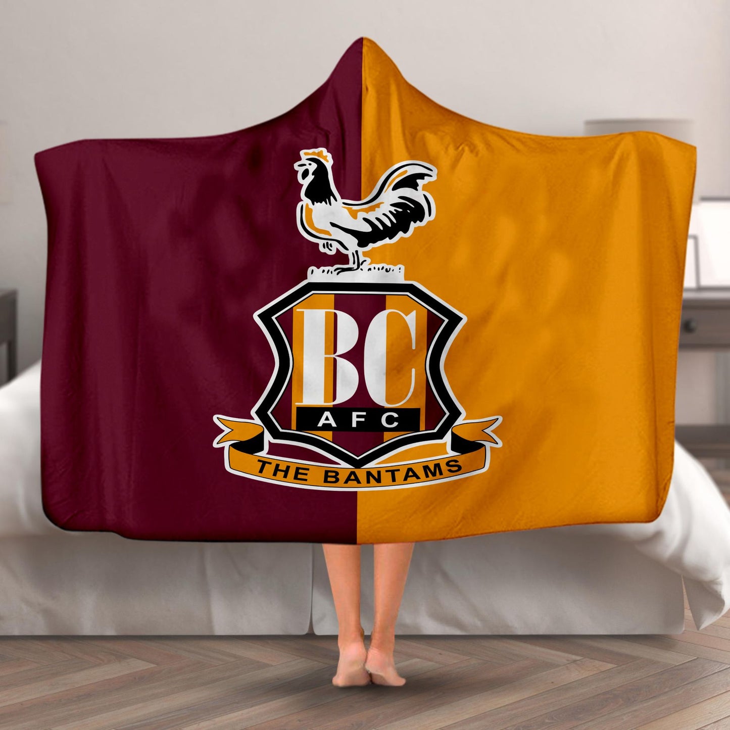 BCAFC Large Crest Hooded Fleece