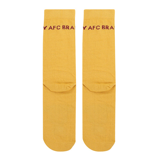 BCAFC Dress Crest Sock Amber