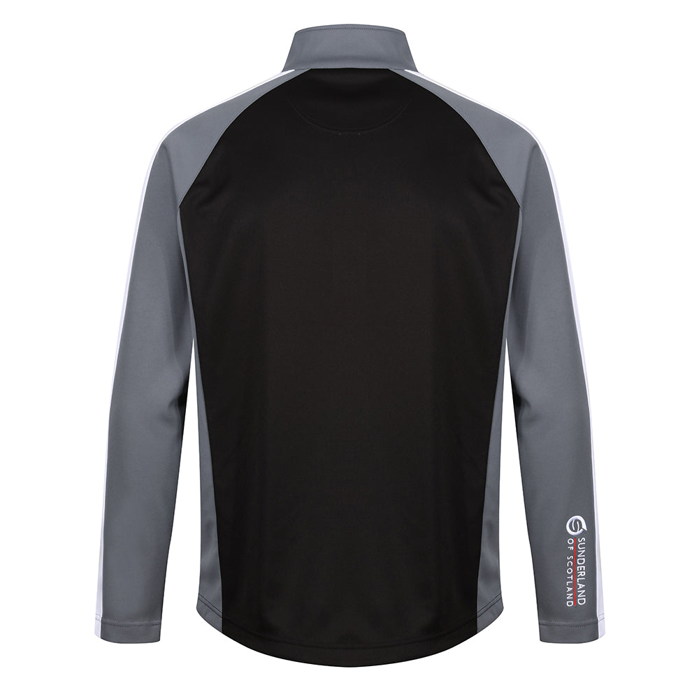 Sunderland Aspen Midlayer Black|Gunmetal