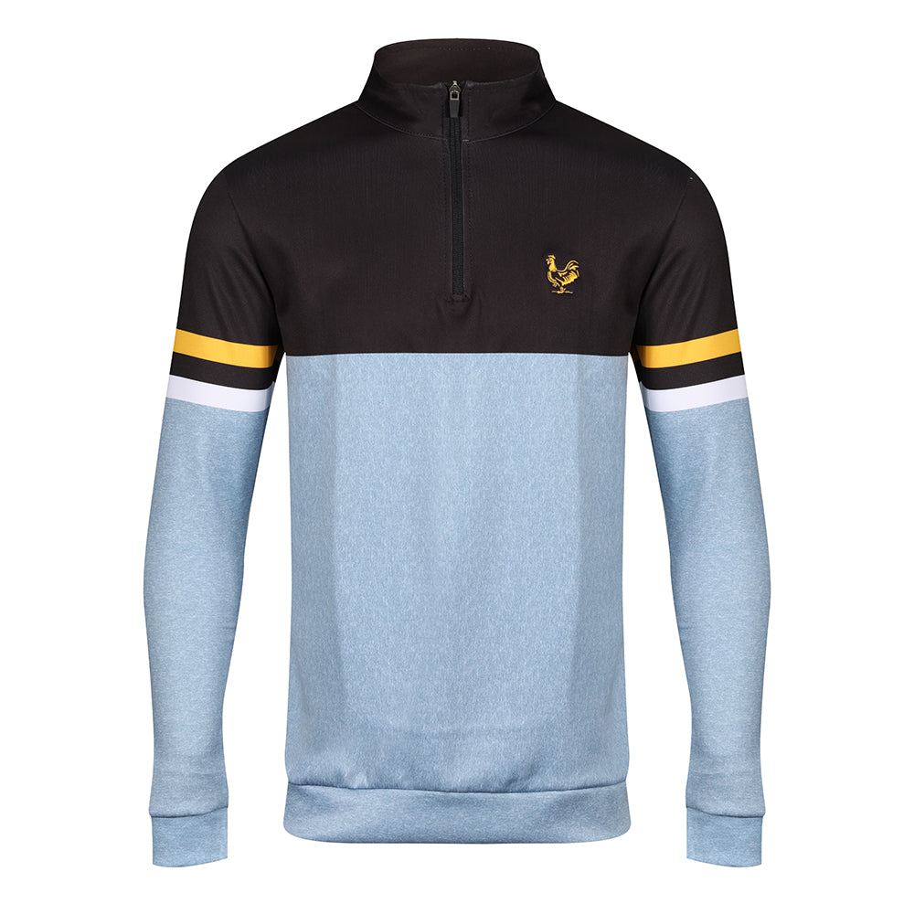 BCAFC Bantam Golf 1/4 Zip Top Grey|Black