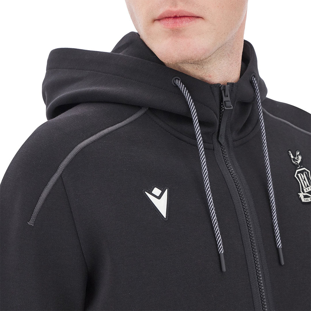 BCAFC Icon Crest Full Zip Hoodie Black