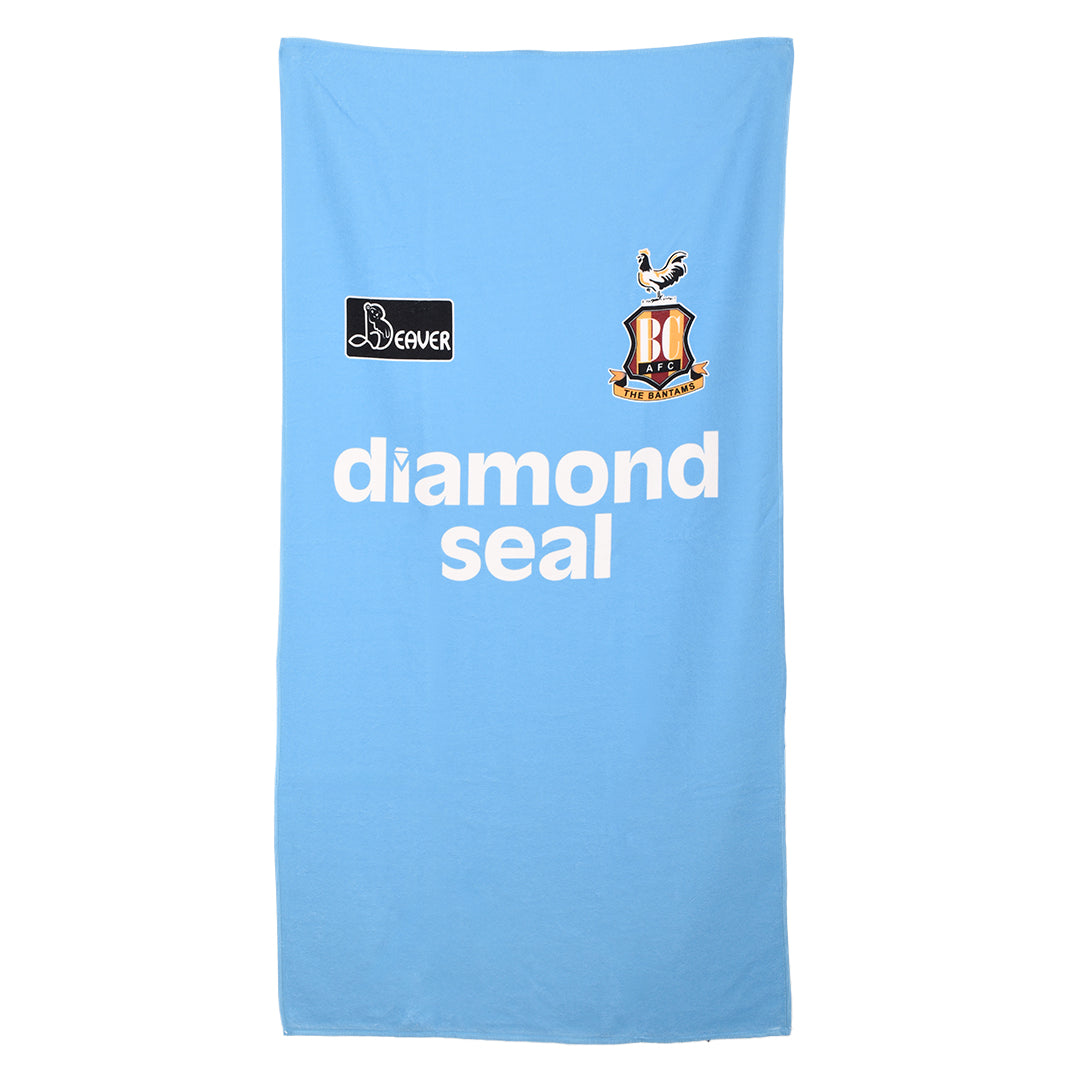 BCAFC 95/96 Retro Away Beach Towel