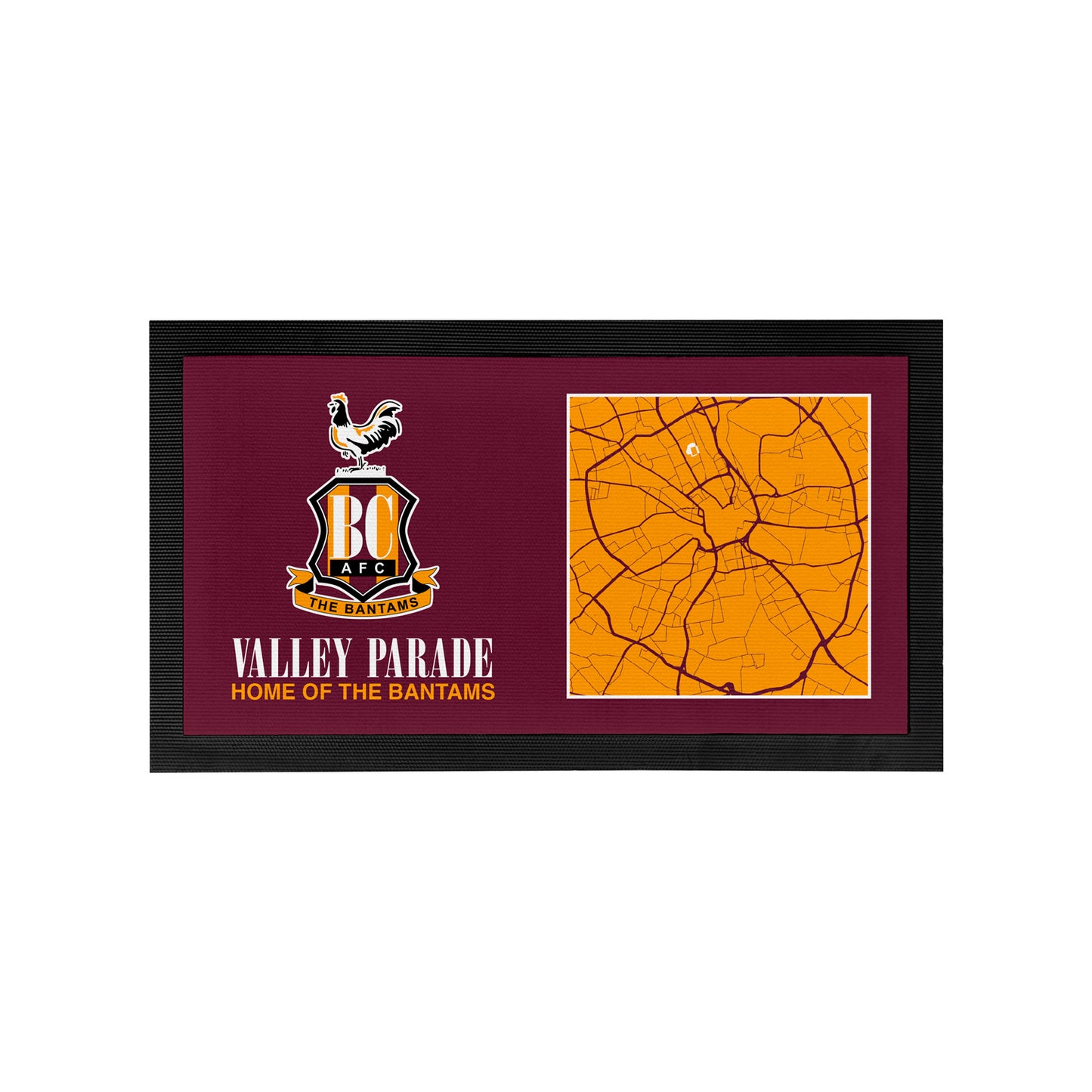 BCAFC Home of Bradford City Bar Runner