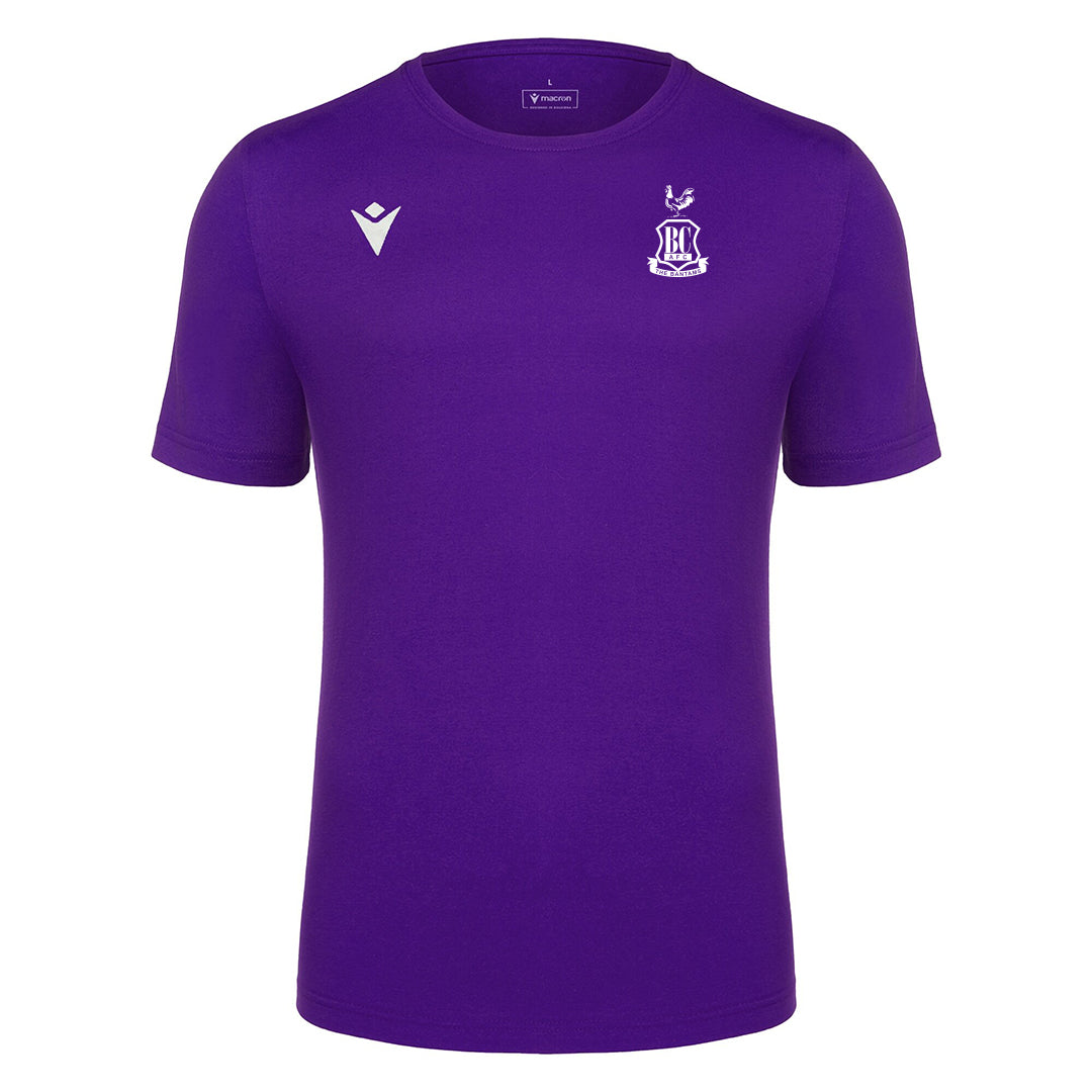 Jnr BCAFC Macron Core Tee Purple