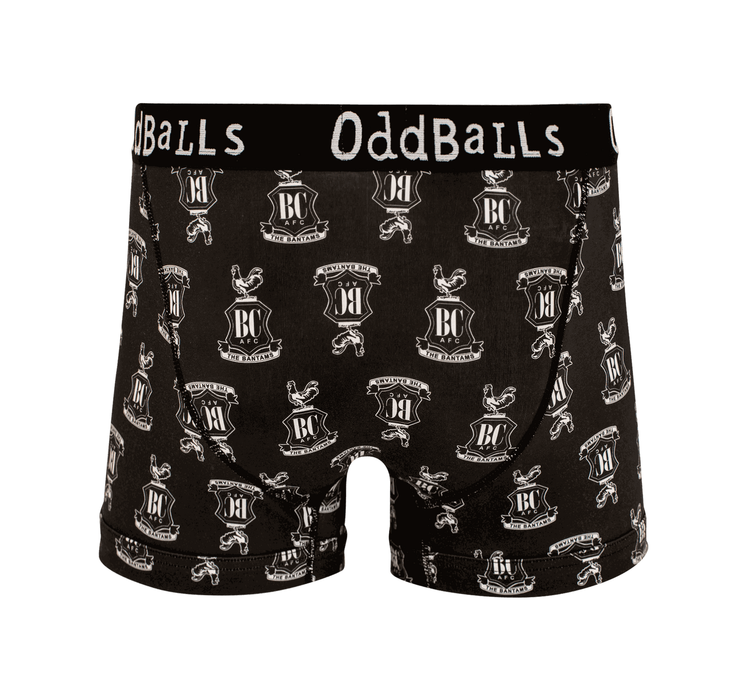 Oddballs Boxers Black Bradford City AFC