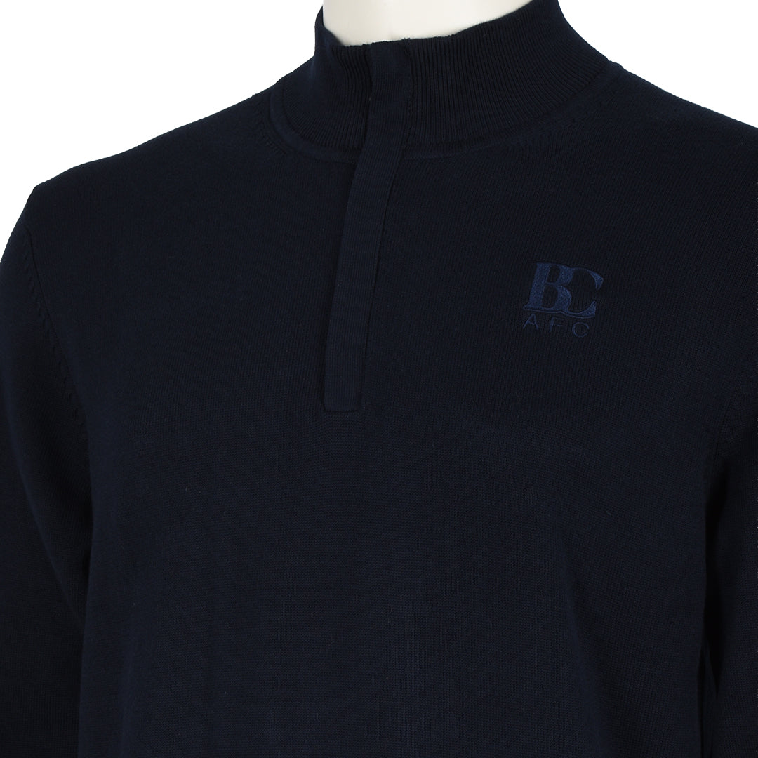 BCAFC Legacy 1/4 Zip Sweater Navy