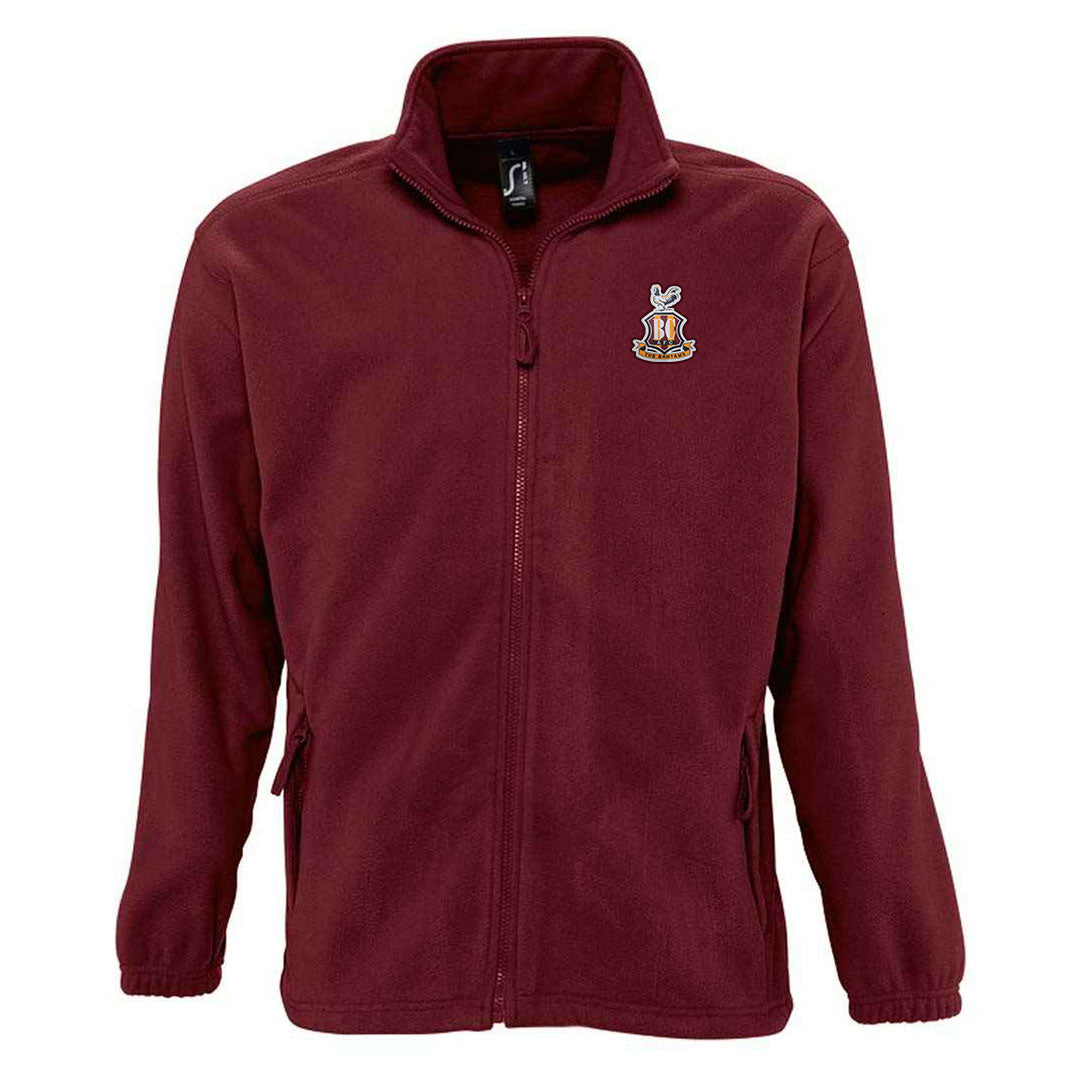 BCAFC Club Full Zip Fleece Claret