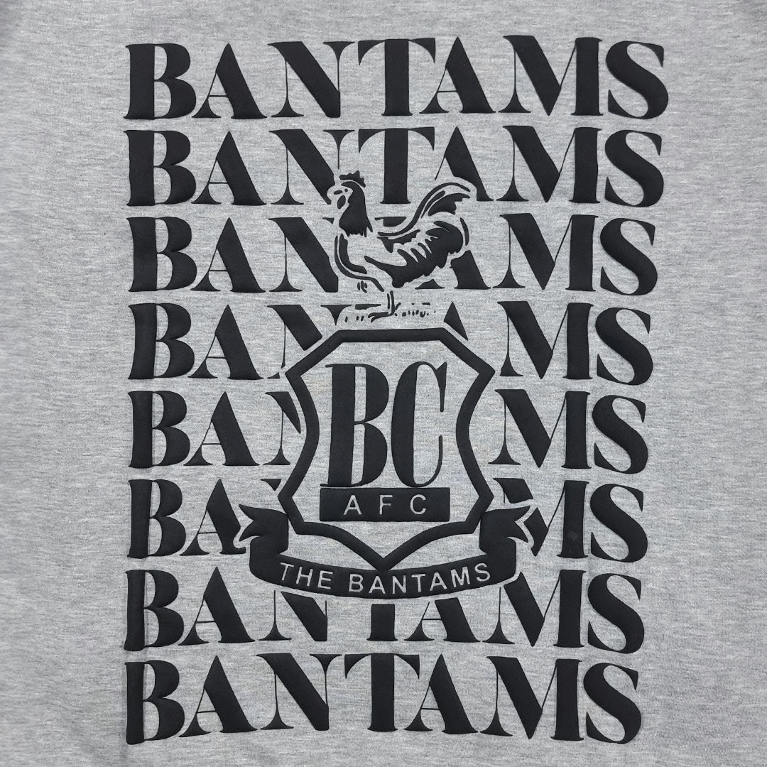 1903 Bantams Hoodie Grey Marl