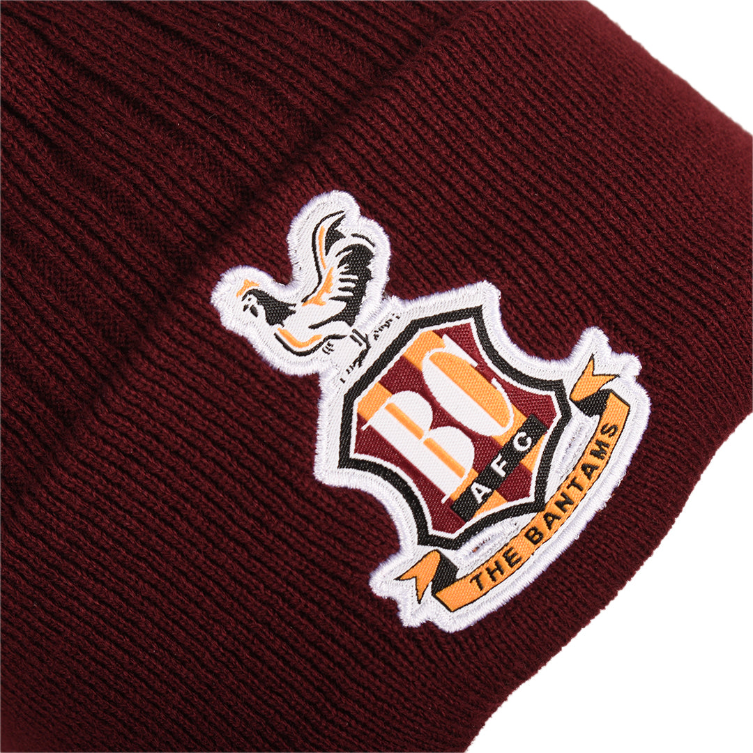BCAFC Thinsulate Beanie Claret
