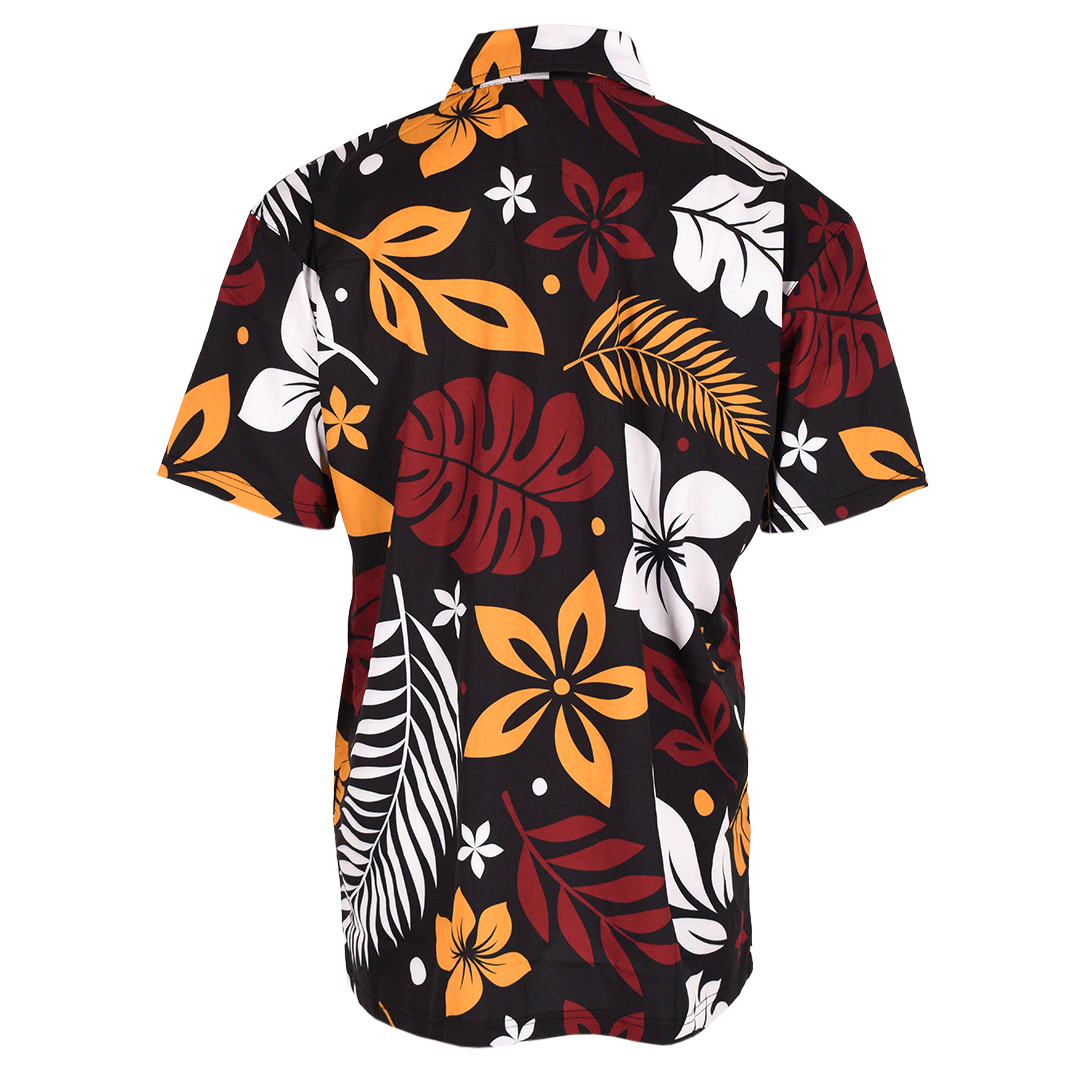 Hawaiian Summer Shirt Black