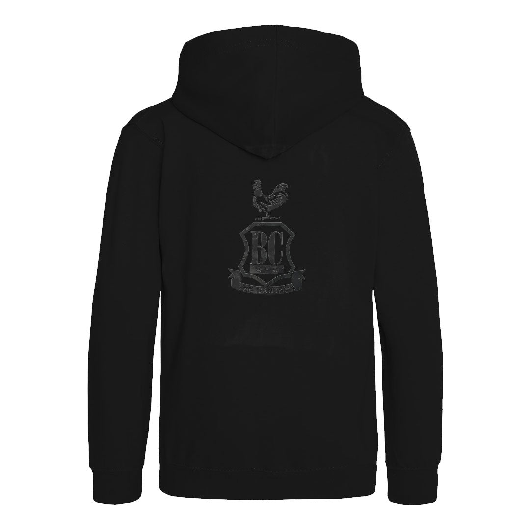 Jnr BCAFC Crested Hoodie Black