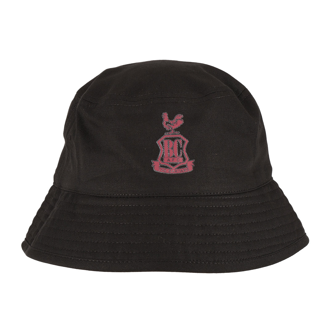 BCAFC Core Bucket Hat Black|Claret