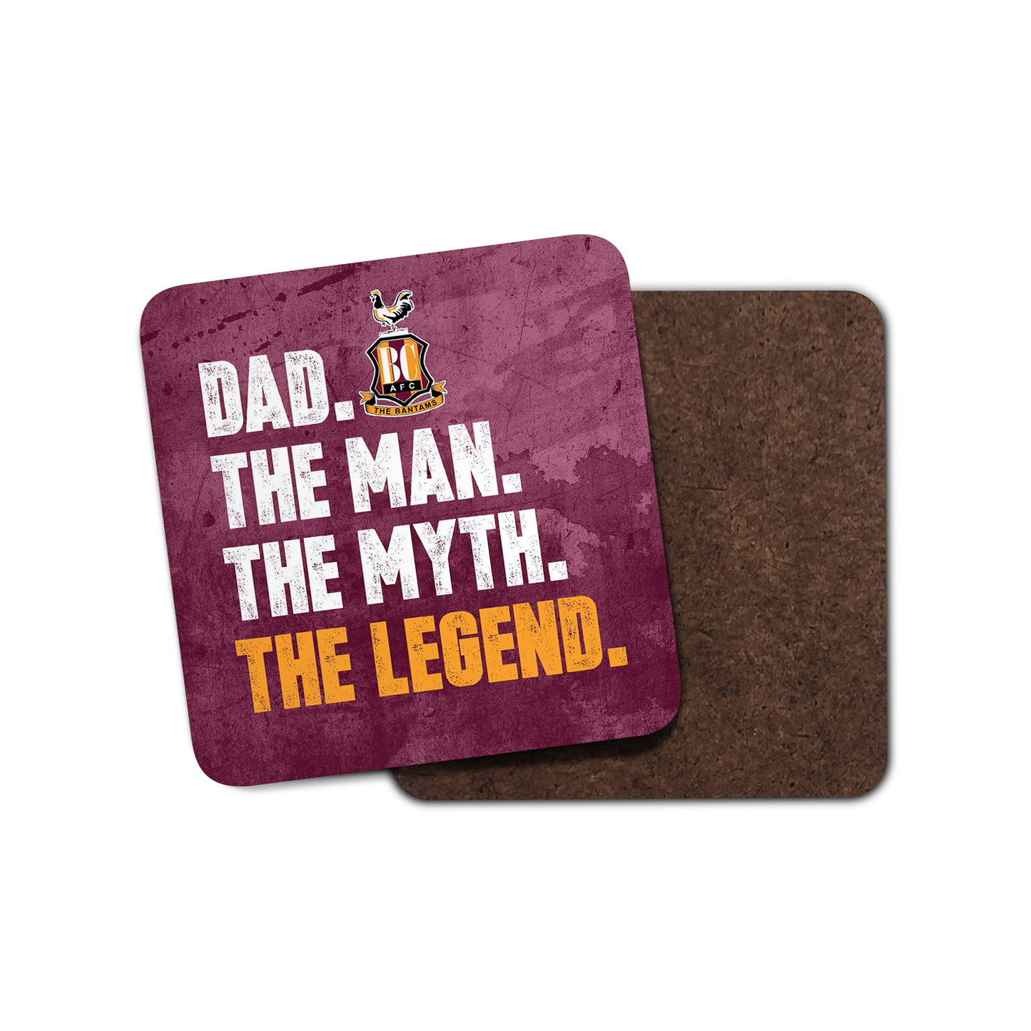 BCAFC 'DAD. THE MAN. THE MYTH. THE LEGEND.' Card, Mug, and Coaster Set