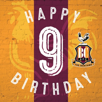 Number Birthday Cards