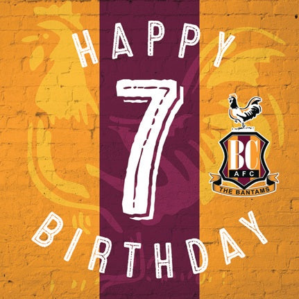 Number Birthday Cards