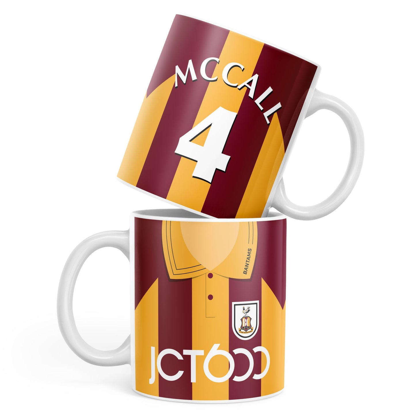 BCAFC 99/01 Prem Home McCall 4 Mug
