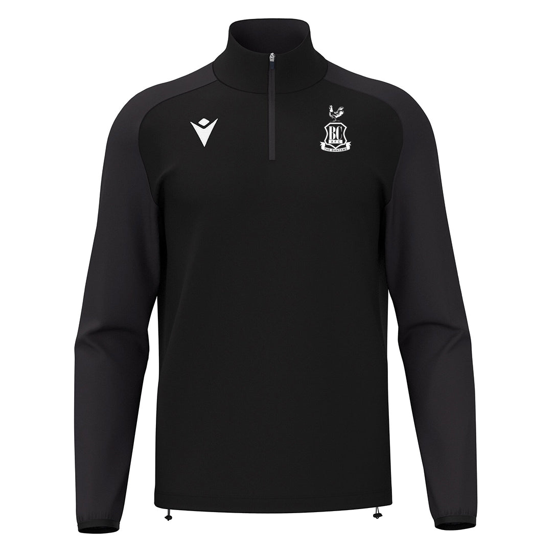 BCAFC Macron Core 1/4 Zip Black