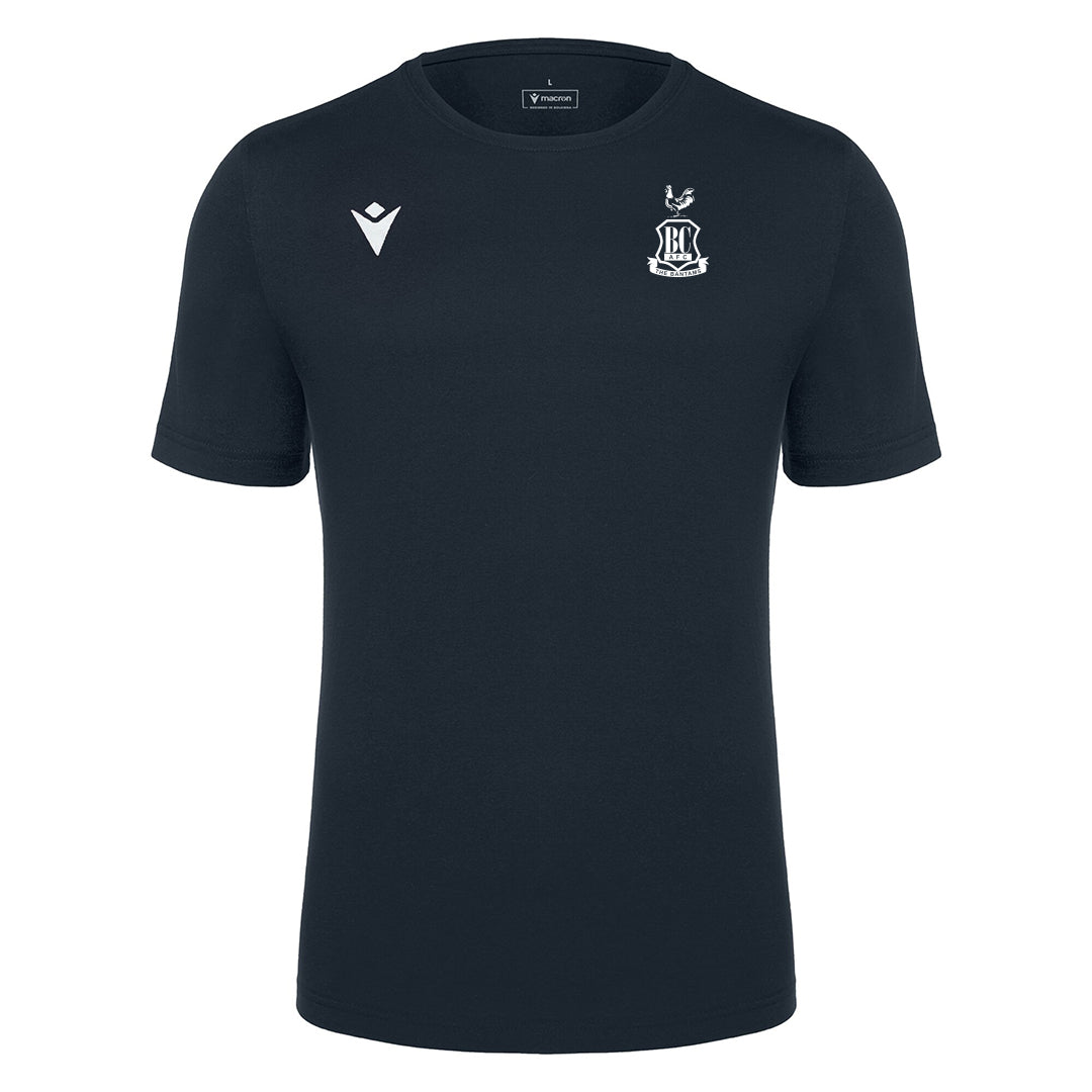 Jnr BCAFC Macron Core Tee Navy