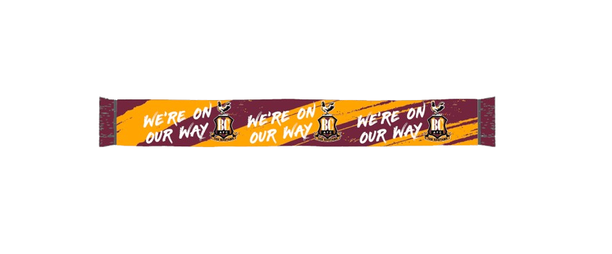 BCAFC We're On Our Way Scarf