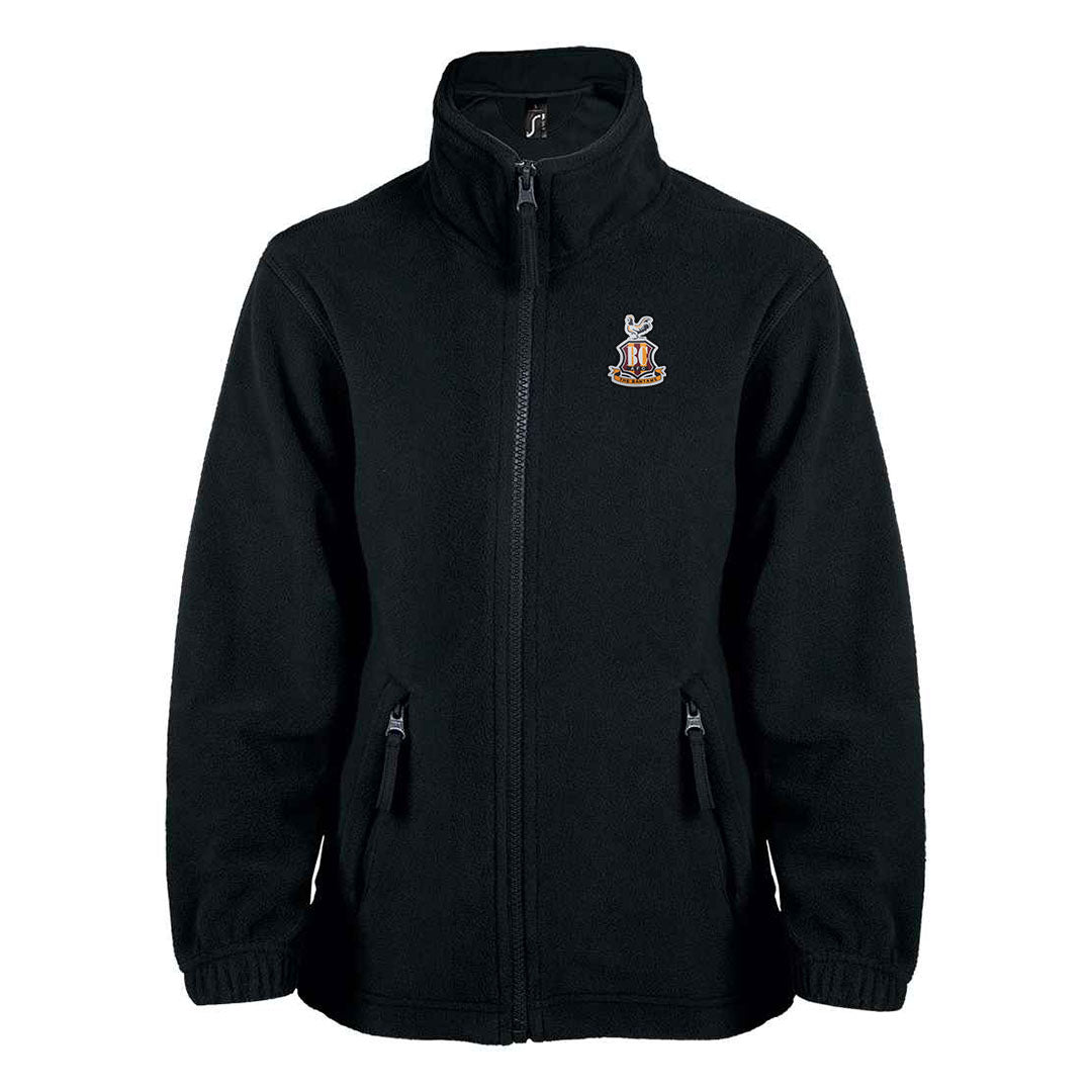 Jnr BCAFC Club Full Zip Fleece Black