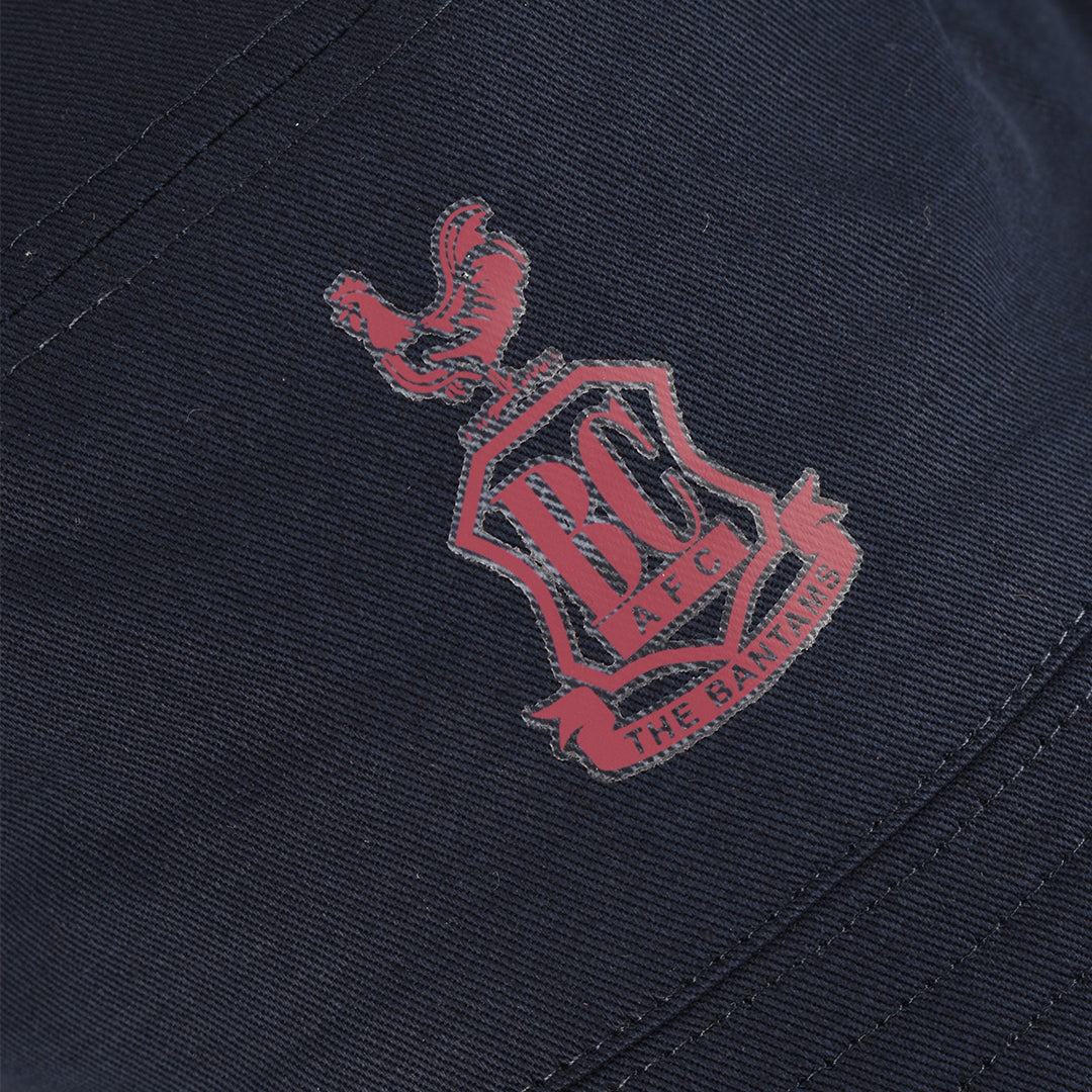 BCAFC Core Bucket Hat Navy|Claret