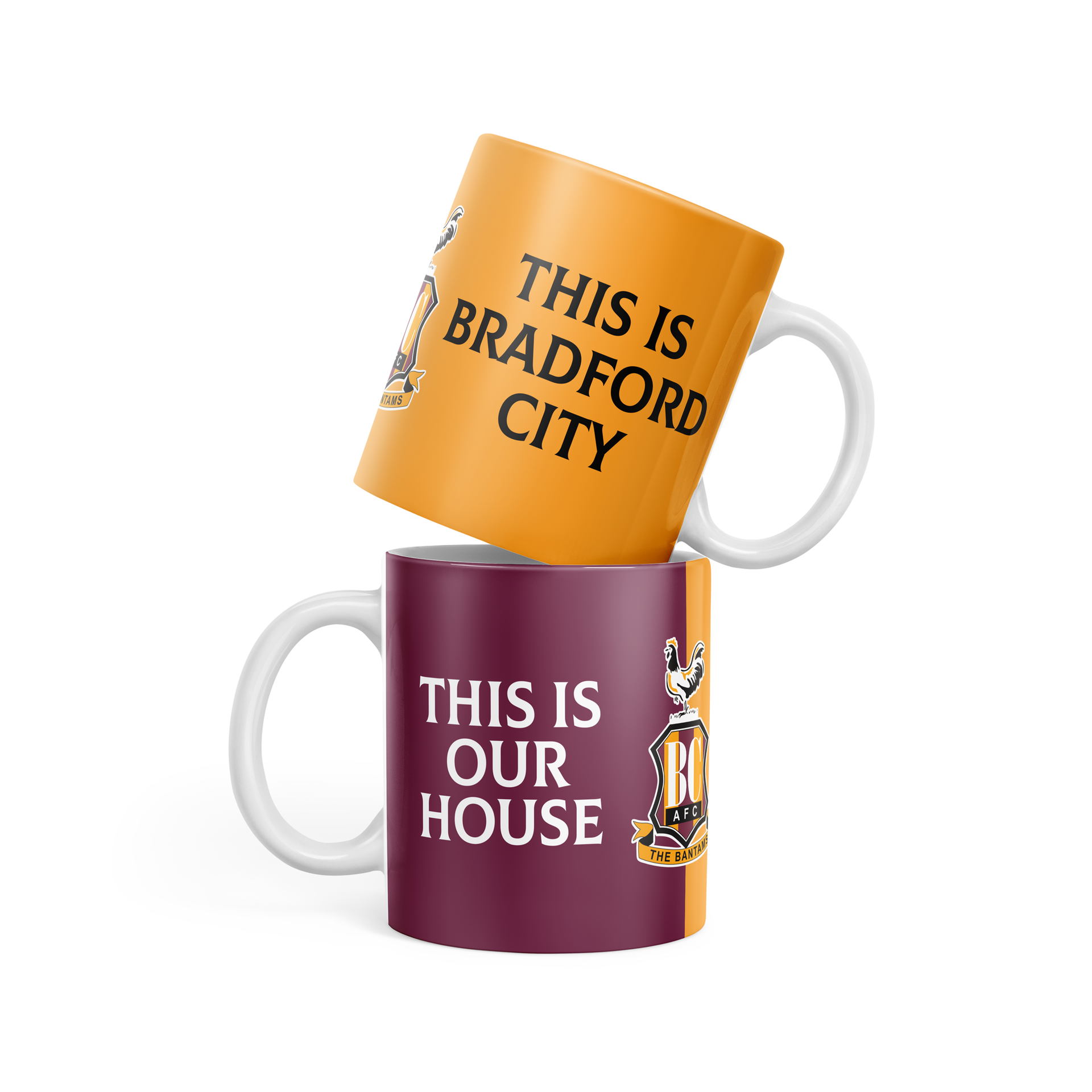 BCAFC This Is Our House Mug Bradford City AFC