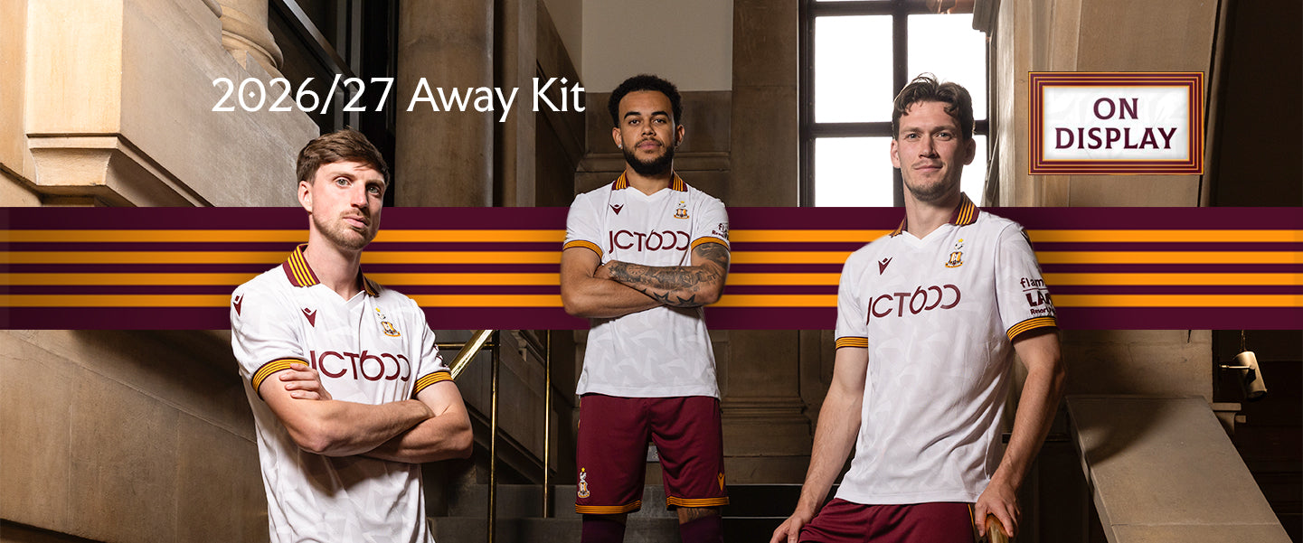 Bradford City 2026/27 Away Kit