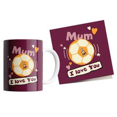 BCAFC Mum, I Love You Mug & Card