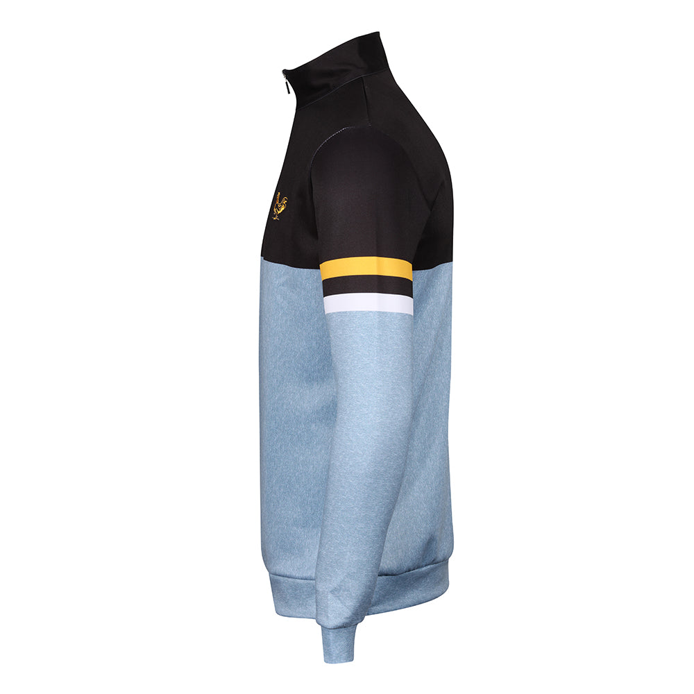 BCAFC Bantam Golf 1/4 Zip Top Grey|Black
