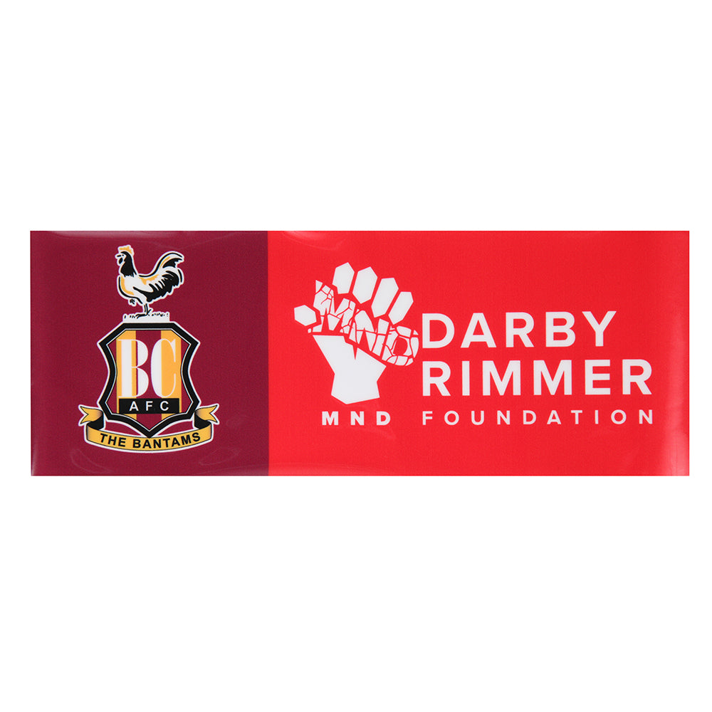 BCAFC Darby Rimmer MND Sticker 25cm