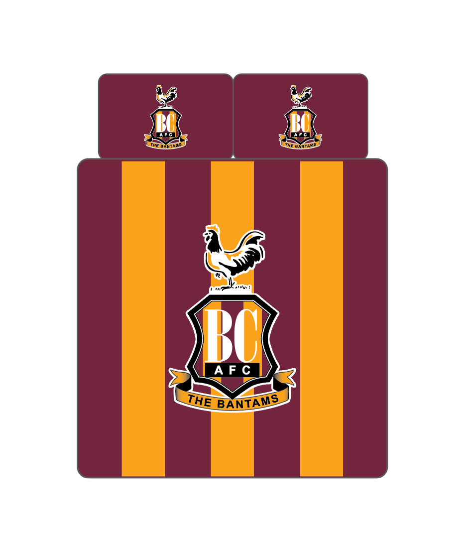 BCAFC Crest Double Duvet & Pillow
