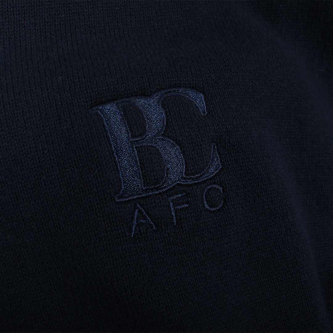 BCAFC Legacy V-Neck Sweater Navy