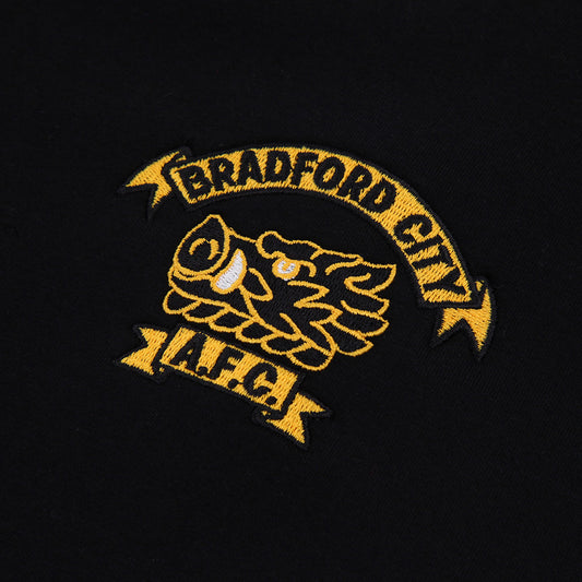 BCAFC Retro Boar Crest T-Shirt Black