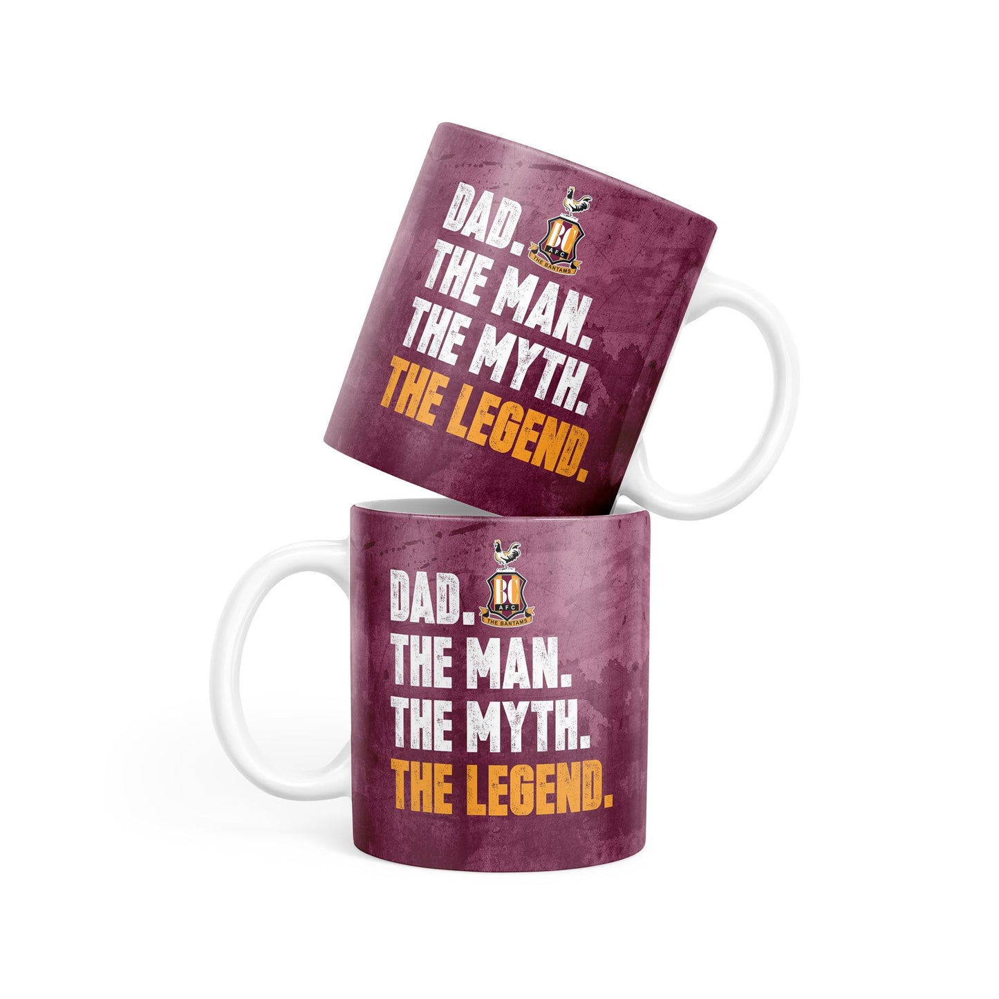 BCAFC 'DAD. THE MAN. THE MYTH. THE LEGEND.' Card, Mug, and Coaster Set