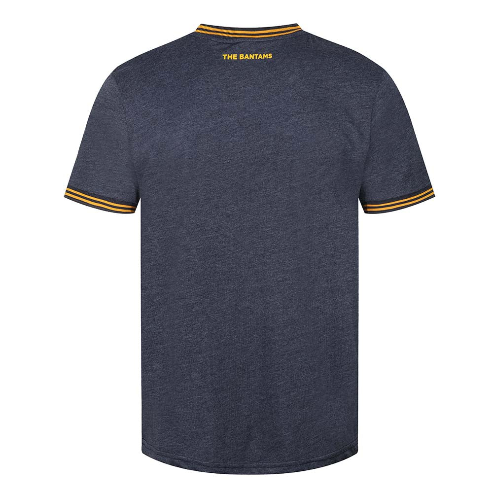 BCAFC The Bantams Marl T-Shirt Navy