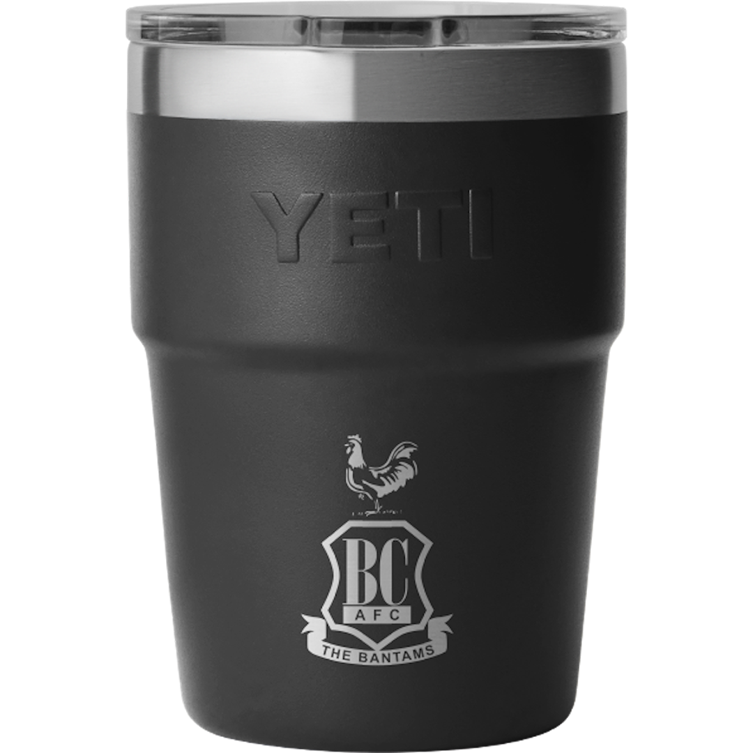 BCAFC YETI R16 Stackable Cup Black