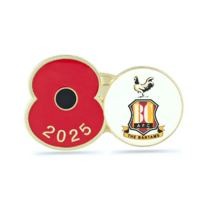 BCAFC 2025 Poppy Pin Badge