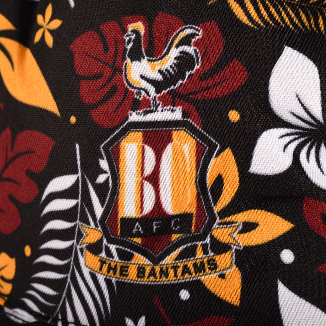 Hawaiian Summer Bucket Hat Black