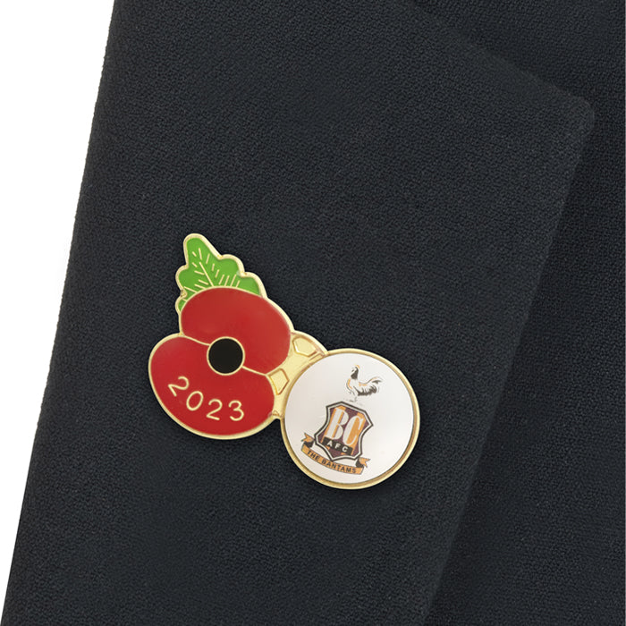 BCAFC 2023 Poppy Pin Badge