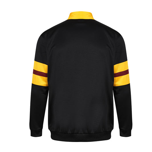 BCAFC Retro Prem Track Top Black