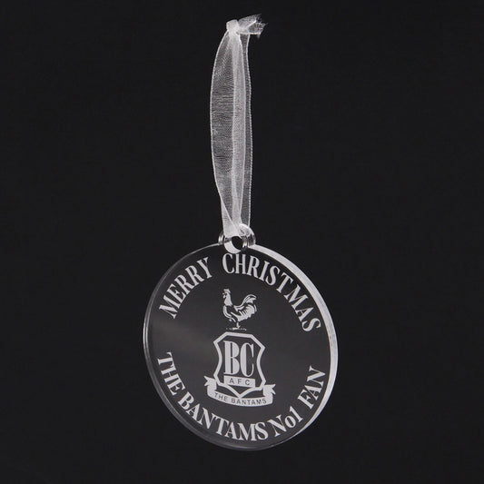 Club Crest Acrylic Bauble