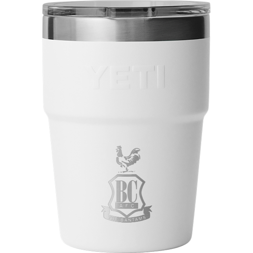 BCAFC YETI R16 Stackable Cup White