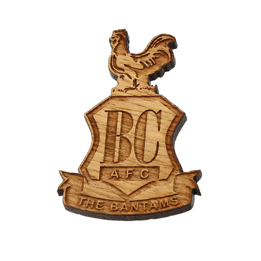 Wooden Club Crest Magnet