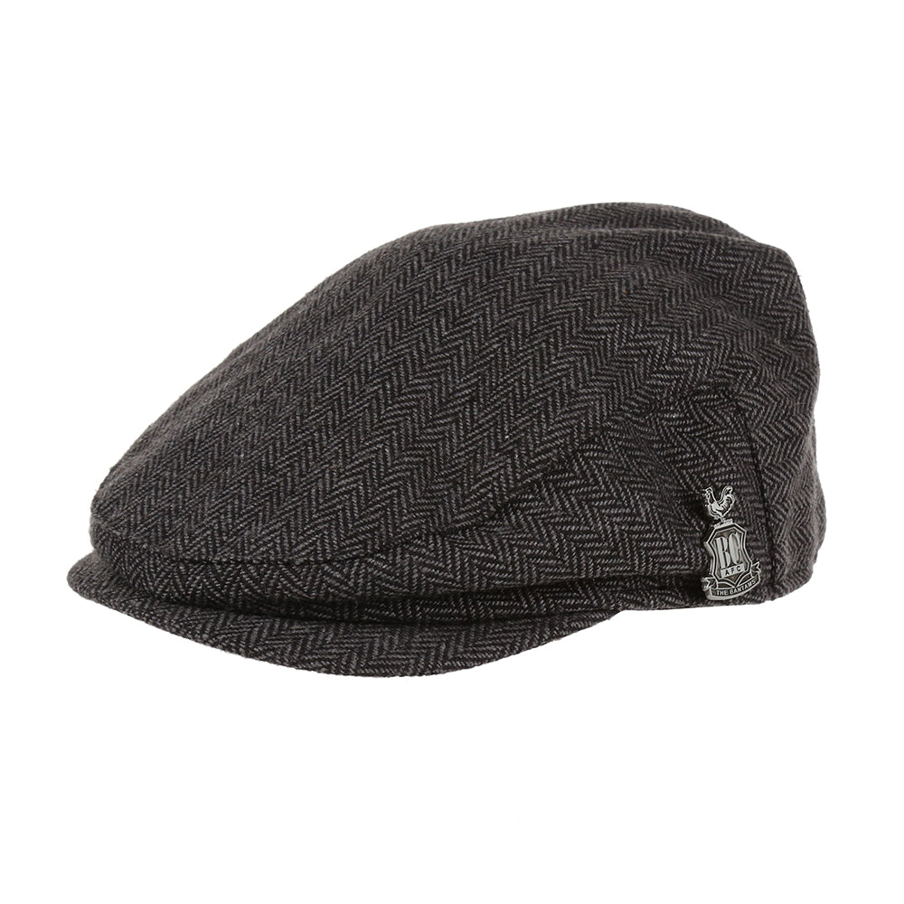 Herringbone Flat Cap