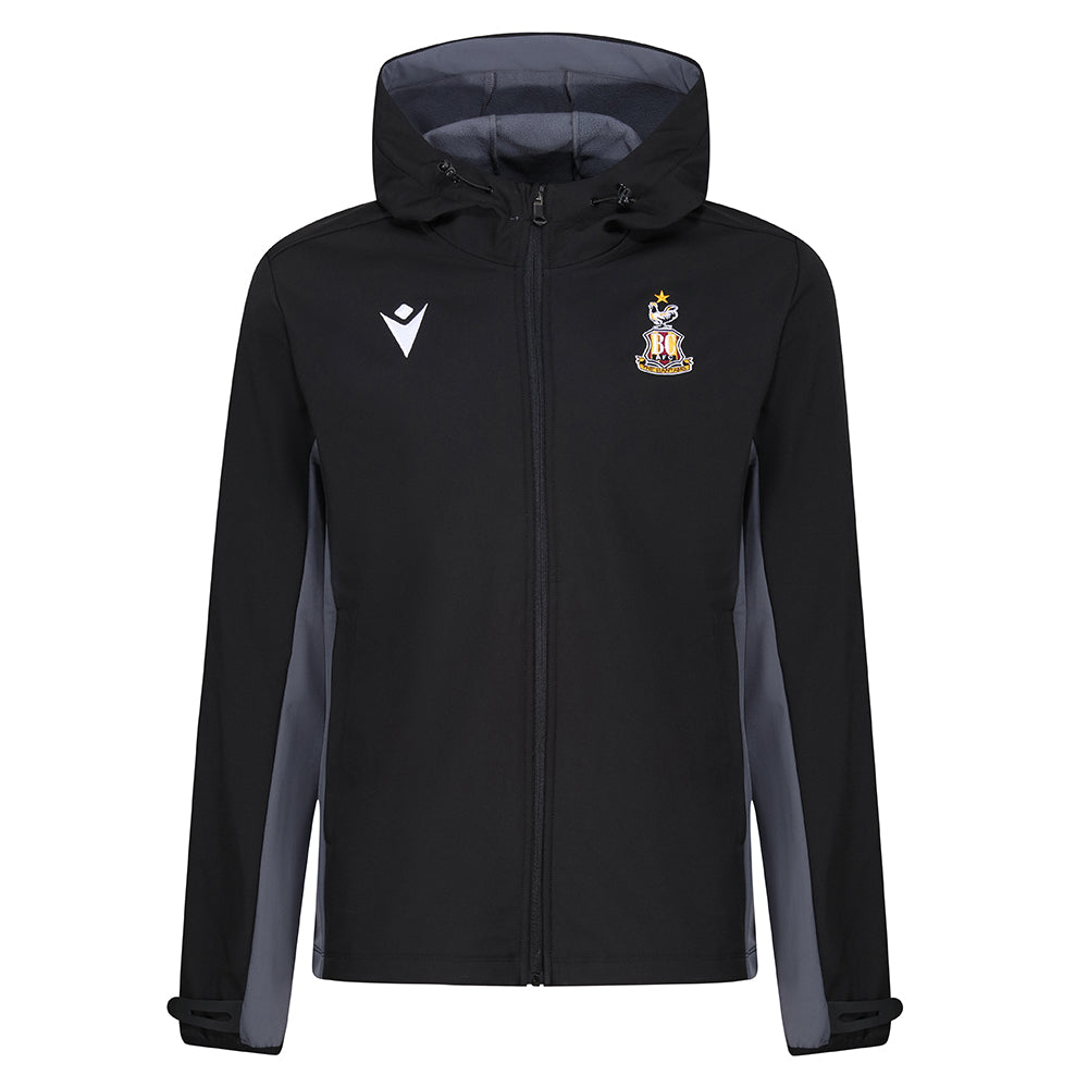 BCAFC Macron Softshell Jacket Black|Anthracite