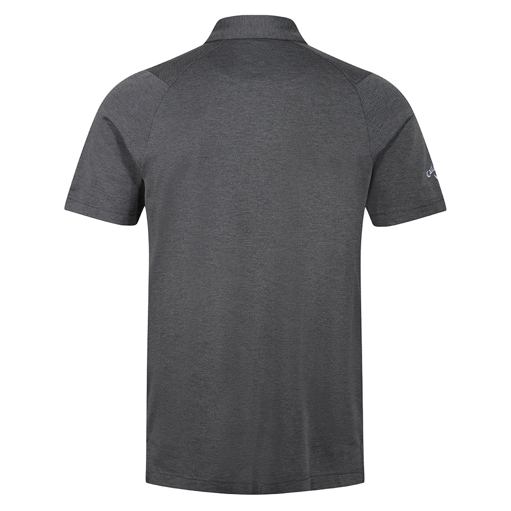 BCAFC Soft Touch Colour Block Polo Black Heather